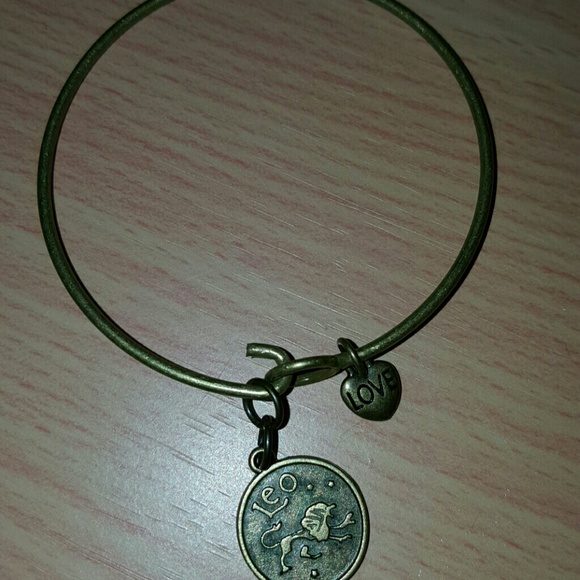 Leo Horoscope bronze Bangle Bracelet