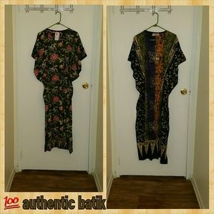 2pc Butterfly print batik