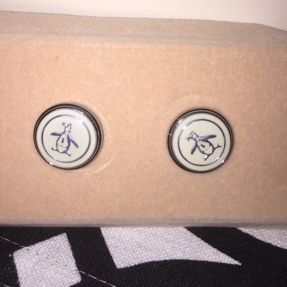 Penguin cufflinks