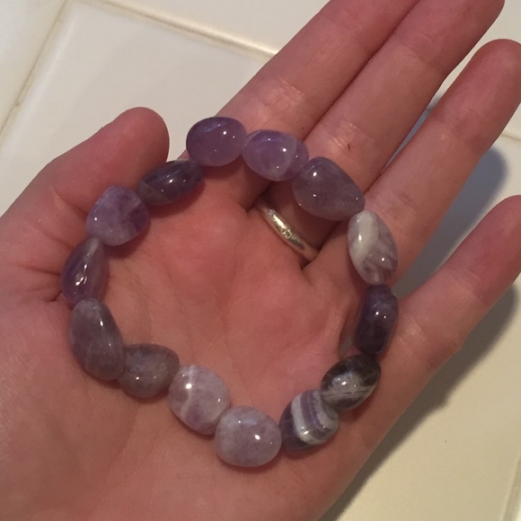Amethyst bracelet