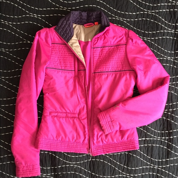 Winter fuchsia jacket