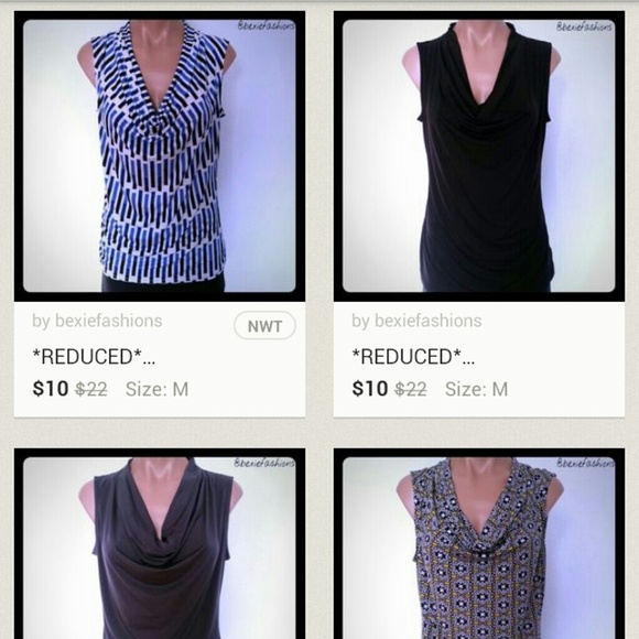 COWLNECK SHIRTS X7 BUNDLE