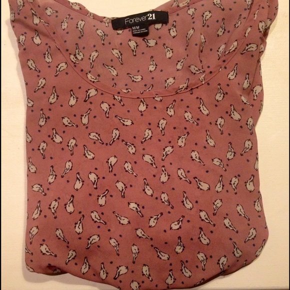 🌸Bird Printed Blouse🌸
