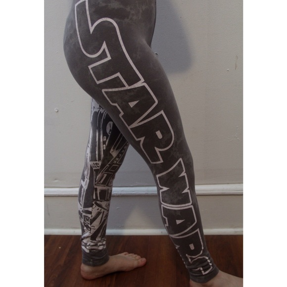 Grey Marble Star Wars Leggings