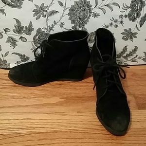 Steve Madden Black Booties