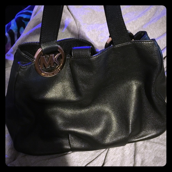 SOLD------MK leather handbag