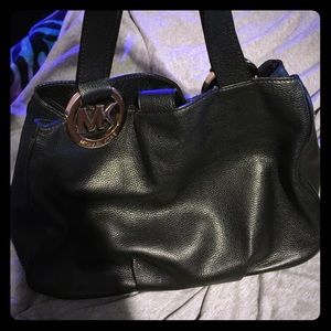 SOLD------MK leather handbag