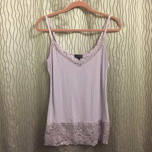 The Limited lace trim camisole