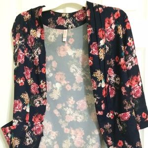 Floral lightweight blazer xxl