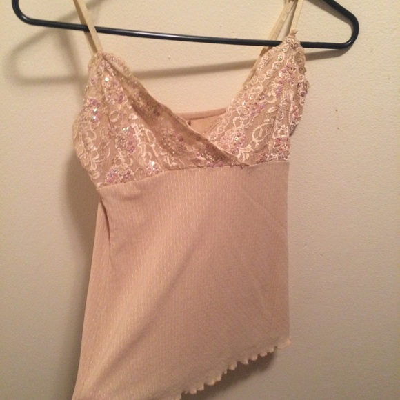 Fancy spaghetti strap