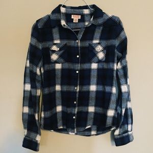 Blue flannel