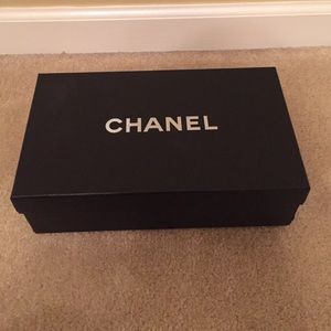 Chanel ballerina BOX! +2 shoe bags.