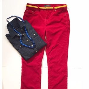 Ralph Lauren Red Cords (LRL Lauren Jeans Co)