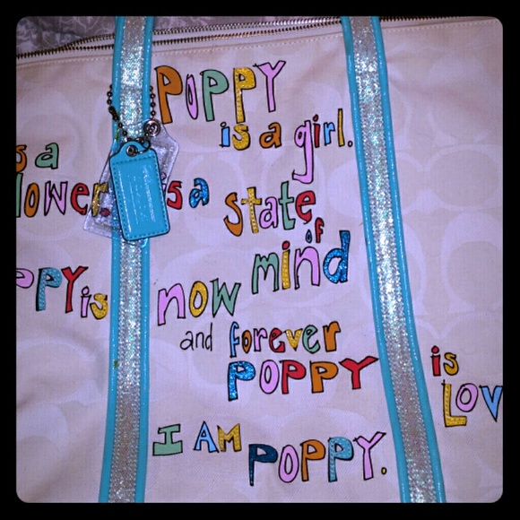 Poppy coach tote