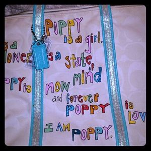 Poppy coach tote