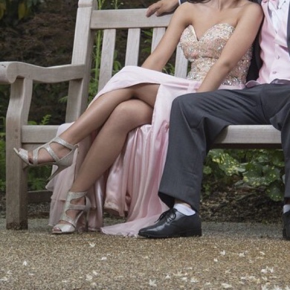 Ice Pink Prom Dress
