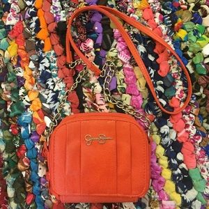 Burnt orange cross-body purse. NWOT.