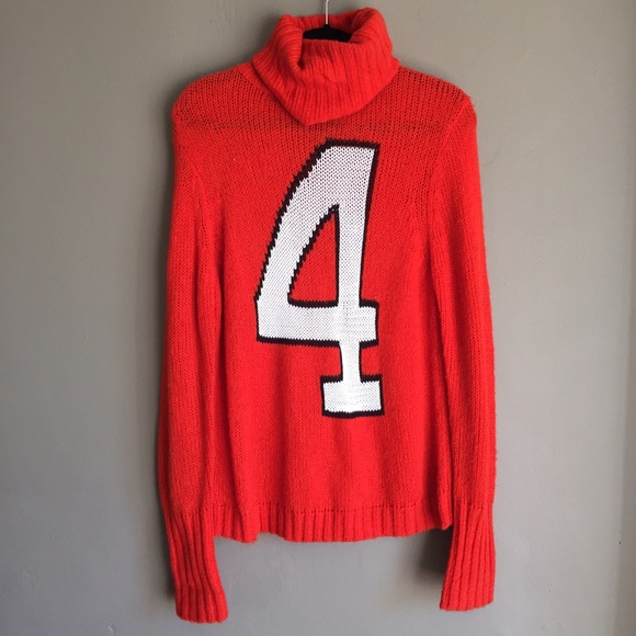 Wildfox White Label Seattle Sweater in Uniform Red