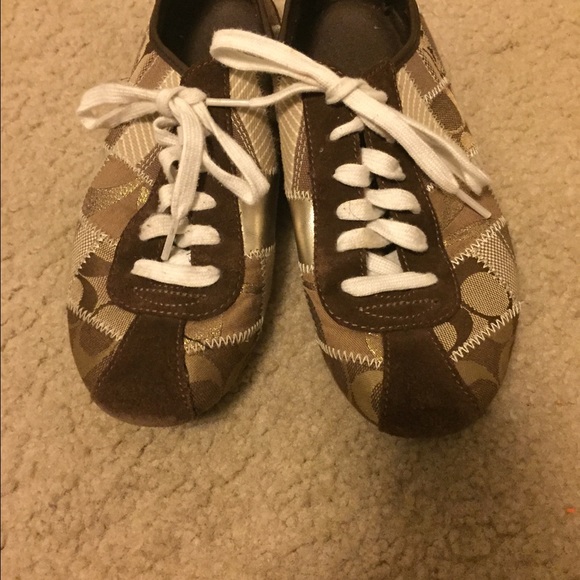Coach Shoes - Authentic Coach tennis shoes size 7.5