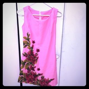 Printed Flower Dress