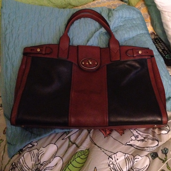 fossil vintage reissue tote