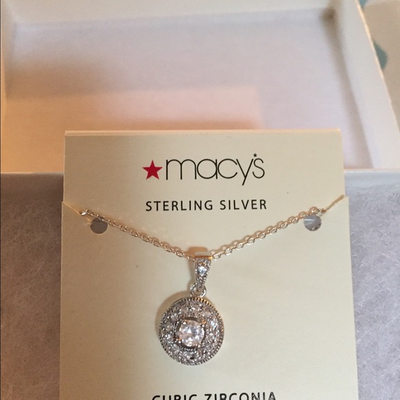 Cubic zirconia necklace