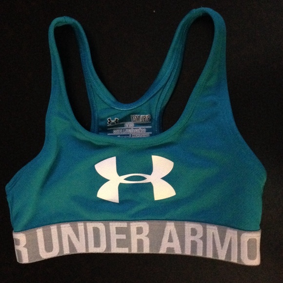 Under Armour Other - Under Armour Teal Youth Small Sports Bra