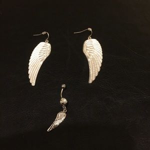 Wings Earrings Only