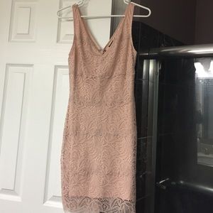 Laced Bebe dress