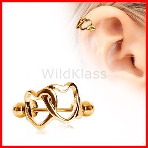 Heart Cartilage Earring