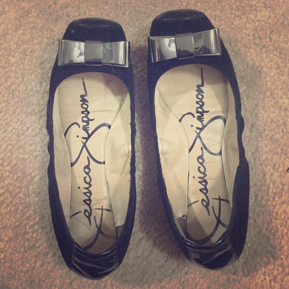Jessica Simpson flats with cushion
