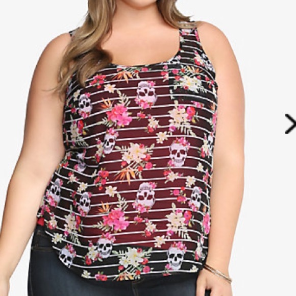 torrid Tops - Torrid Skull Top
