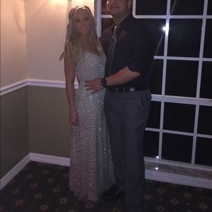 Beautiful Adrianna Papell  beaded dress