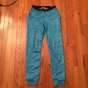 Alexander Wang Blue silky sweat pant