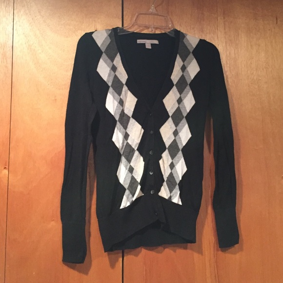 Old Navy Argyle Sweater