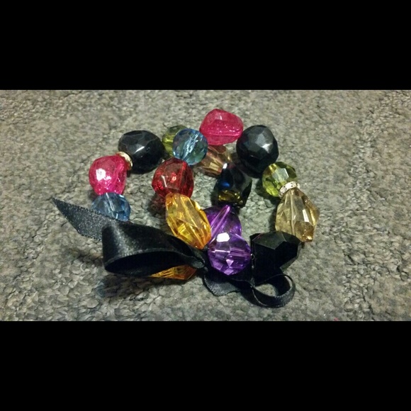 Multi color beaded bracelet - Picture 1 of 1
