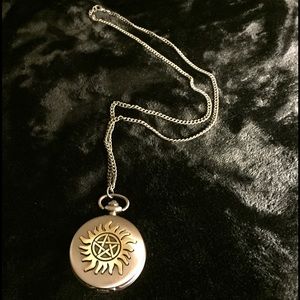 Supernatural Pocket Watch Necklace