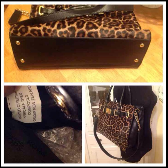 X SOLD Michael Kors Calf Hair Hamilton Handbag X - Picture 2 of 4