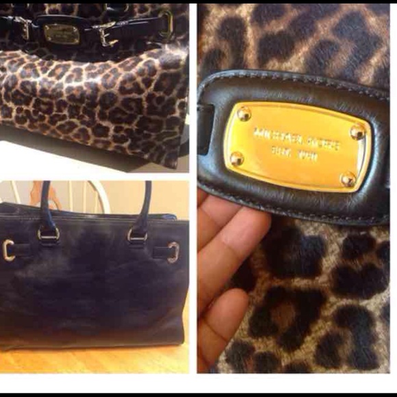 X SOLD Michael Kors Calf Hair Hamilton Handbag X - Picture 4 of 4