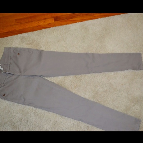 Bcbg gray/tan skinny pants. Size 8.