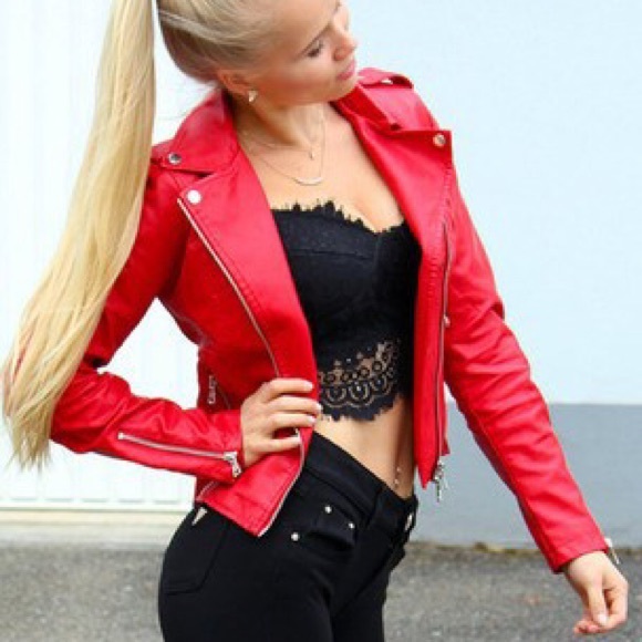 Zara Biker Leather Jacket