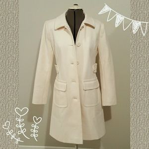 Victoria's Secret Ivory Coat