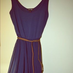 Navy blue dress. Size M.