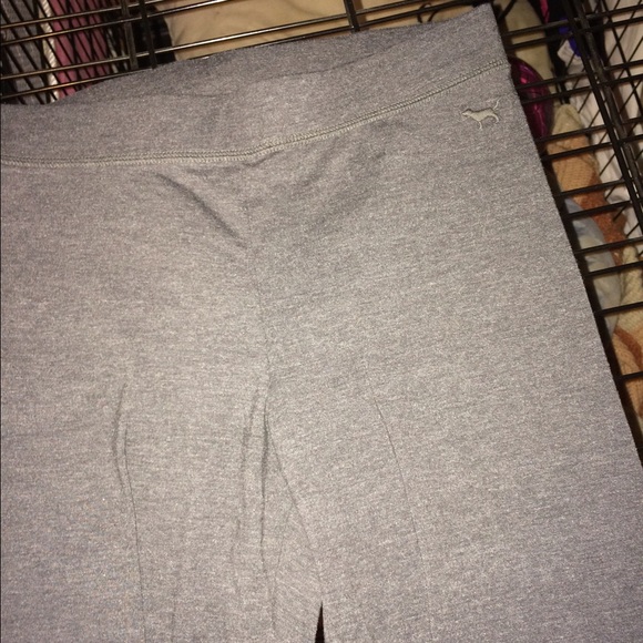 PINK grey leggings