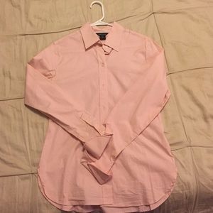 Pale pink women's dress shirt