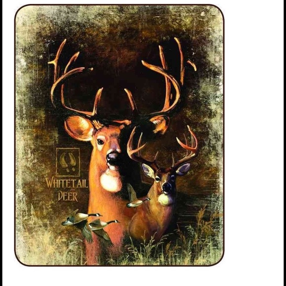 Deer fleece blanket - Picture 1 of 1