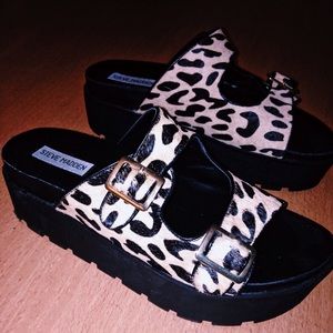 Steve Madden platform Birkenstocks