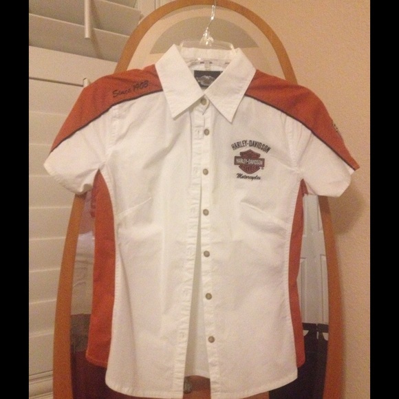 Harley Davidson button down