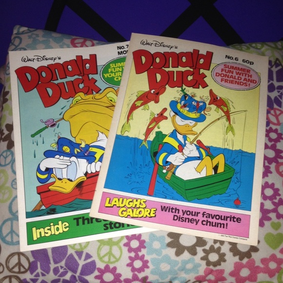 2 Walt Disney Donald Duck comics