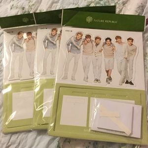 Nature republic Exo m cutouts x 3